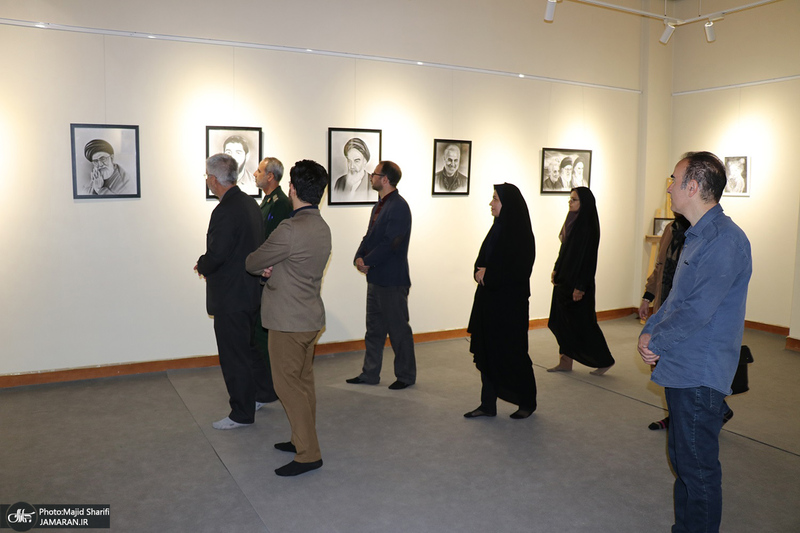 نمایشگاه «رویش های هنری خمین» در نگارستان روح الله بیت تاریخی حضرت امام (س)