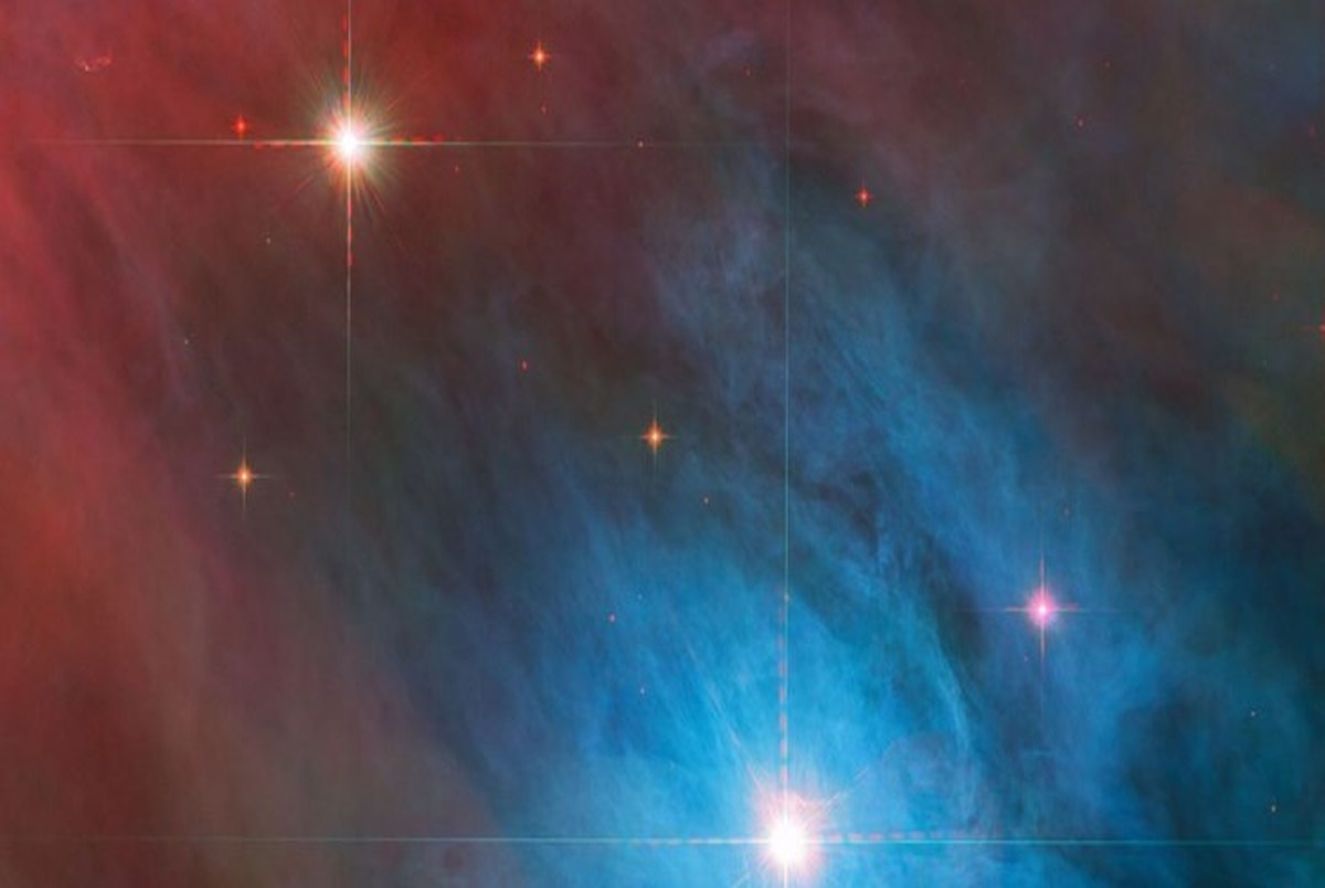  تصویری از دو ستاره خیره‌کننده توسط هابل

