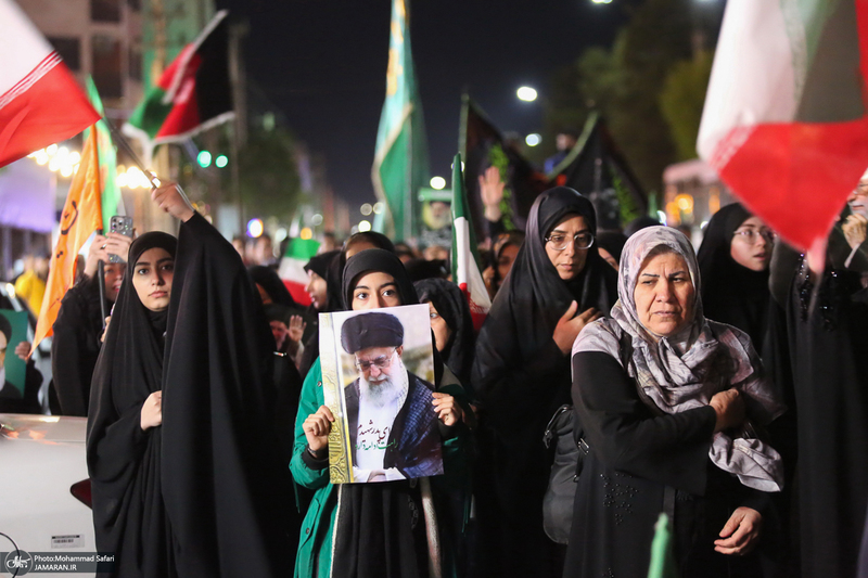 سی و نهمین شب اجتماع پرشور مردم در رباط کریم