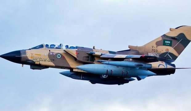 انصار الله یمن یک جنگنده عربستان را سرنگون کرد