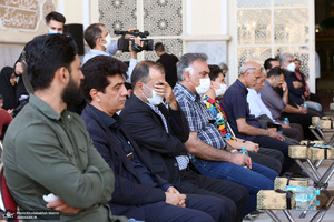 مراسم سالگرد مادر حجت الاسلام و المسلمین ساعدی در حرم امام خمینی‎ (س)