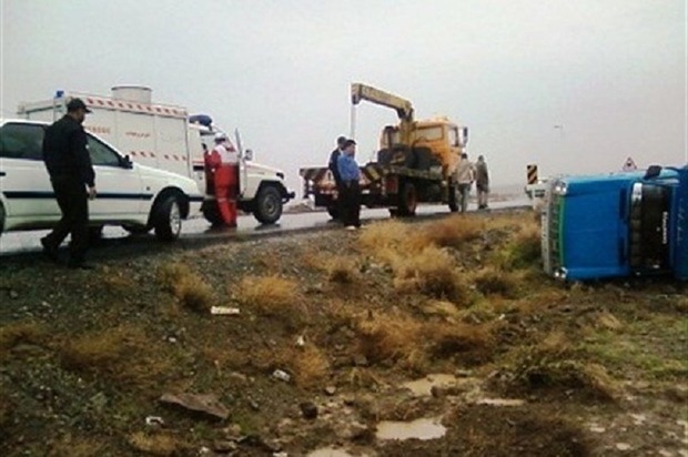 حوادث رانندگی خراسان شمالی یک کشته و 6 مجروح داشت