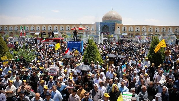 راهپیمایی روز قدس اصفهان در سه مسیر برگزار می شود