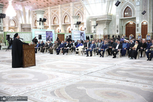 تجدید میثاق رئیس و نمایندگان مجلس با آرمان های حضرت امام خمینی (س)