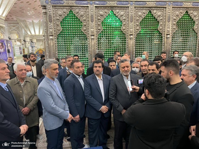 تجدید میثاق وزیر کار و نمایندگان جامعه کارگری با آرمان های حضرت امام(س)