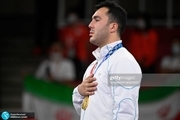 قهرمان ایرانی المپیک مدالش را به مردم خوزستان تقدیم کرد