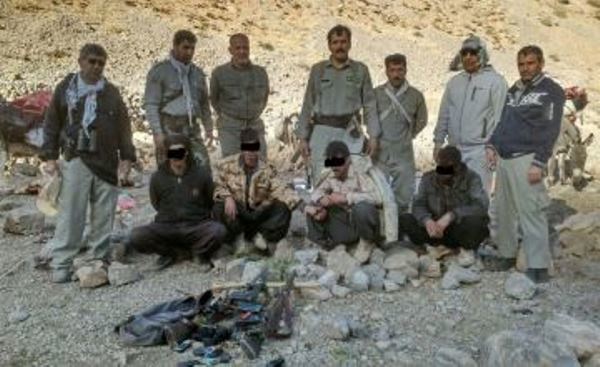 دستگیری باند حرفه ای شکارچیان غیرمجاز در لرستان