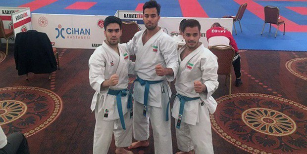 مدال برنز کاتای تیمی مردان در لیگ سری آ 
