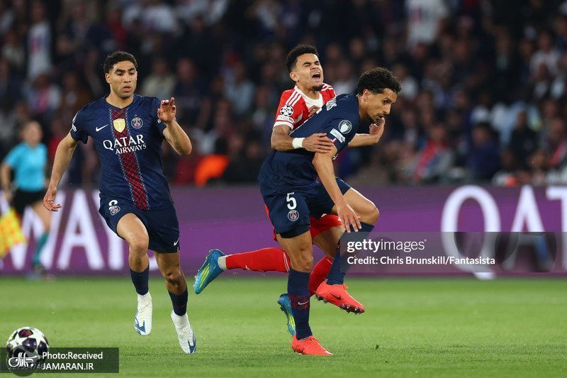 تاریخ سازی ۹ گله پاری سن ژرمن و بایرن مونیخ در پاریس+ عکس