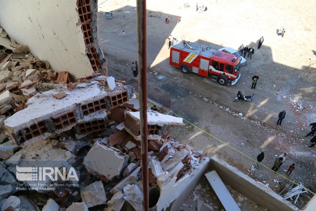 نشت گاز علت انفجار در گلستان شهر بجنورد اعلام شد
