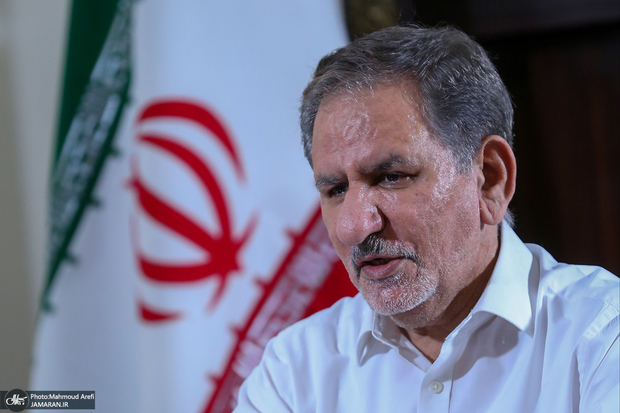 تماس تلفنی جهانگیری با استاندار بوشهر در پی زلزله امروز