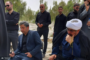 مراسم تشییع و خاکسپاری آیت الله حسن صانعی (ره) در قم