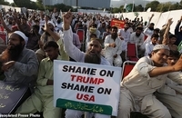 تظاهرات ضدآمریکایی کراچی