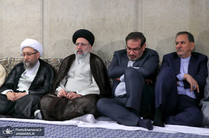 دیدار مسئولان نظام با رهبر معظم انقلاب