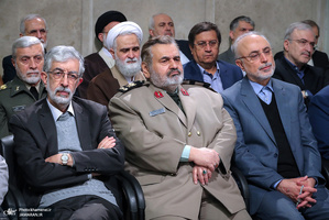 دیدار مسئولان نظام و سفرای کشورهای اسلامی با رهبر معظم انقلاب