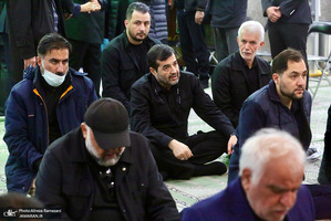 مراسم وداع با پیکر شهید امیر دریا سالار علی شمخانی