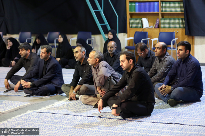 مراسم عزاداری کارکنان موسسه تنظیم ونشر آثار امام خمینی (س) به مناسبت دهه اول محرم
