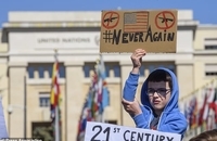راهپیمایی جهانی علیه قوانین سلاح در آمریکا