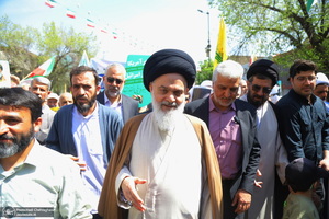 راهپیمایی باشکوه روز قدس در قم -2