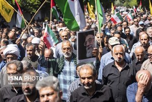 تشییع پیکر مطهر خانواده شهید حمله تروریستی رژیم صهیونیستی در ساری