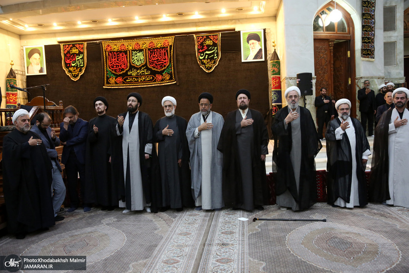 مراسم شب عاشورا در حرم مطهر امام خمینی (س)