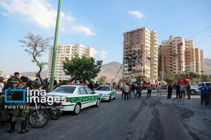 حمله رژیم صهیونیستی به مناطق مسکونی تهران + تصاویر