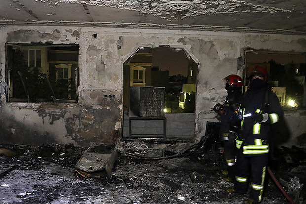 آتش سوزی به یک واحد مسکونی خمین 2 میلیارد ریال خسارت زد