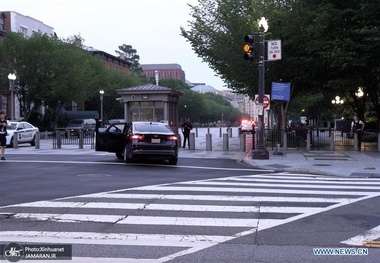 تیراندازی در نزدیکی کاخ سفید+ عکس
