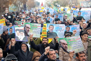 راهپیمایی حمایت از اقتدار و صلابت نظام مقدس جمهوری اسلامی ایران در قم