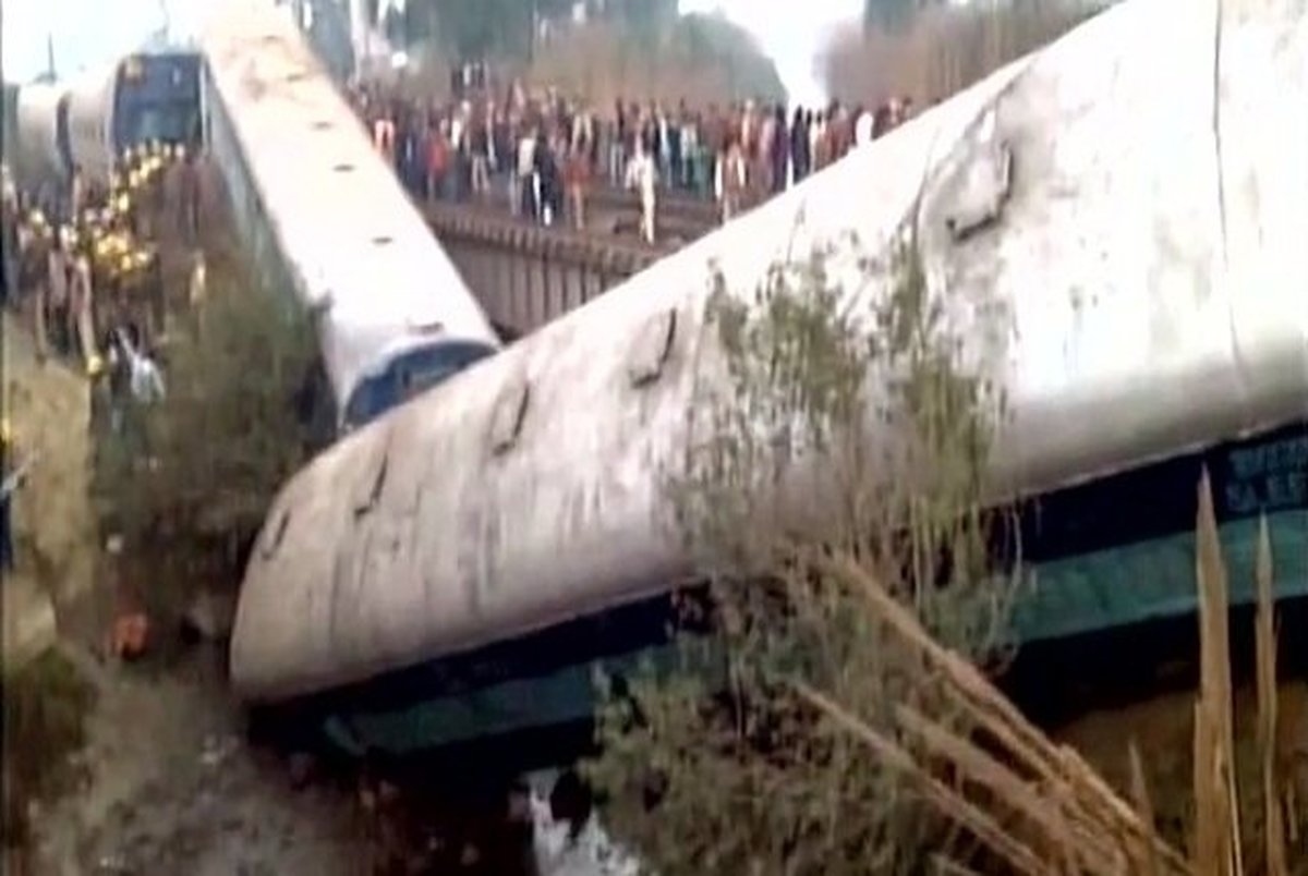 واژگونی قطار در بلژیک
