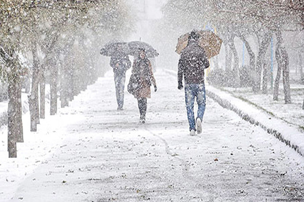 بارش برف و باران قزوین را فرا می گیرد