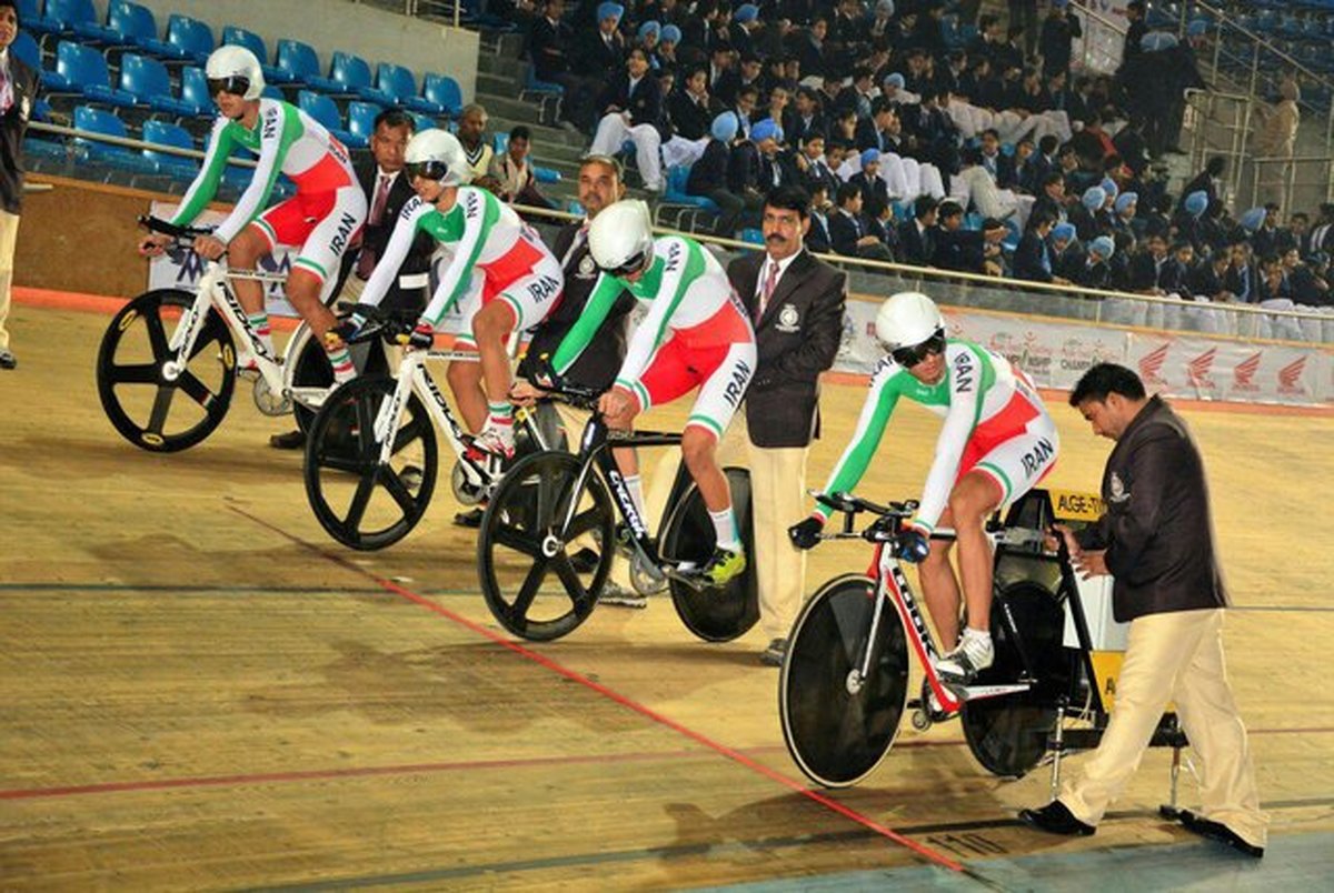 پایان کار رکابزنان ایران در مسابقات پیست قهرمانی آسیا با 5 مدال