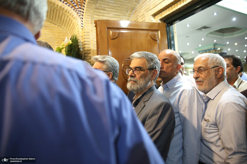 مراسم یادبود حاجیه خانم خدیجه خاتمی در مسجد امیرالمومنین (ع) -1