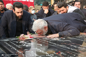 مراسم تشييع شهيد درياسالار علی شمخانی در امام زاده صالح (ع)