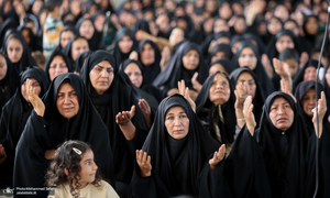 مراسم هفتمین روز شهادت سرلشگر پاسدار شهید مجید خادمی در روستای امیر حاجیلو - فسا