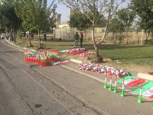 حضور خانواده‌ها در ورزشگاه آزادی پیش از بازی ایران و پرتغال + تصاویر
