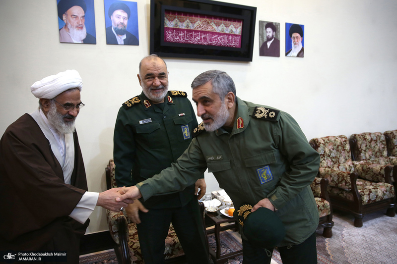 تجدید میثاق فرماندهان ارشد سپاه پاسداران انقلاب اسلامی با آرمان های امام خمینی (س)-2