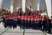 بدرقه کاروان کاراته ایران به مسابقات جهانی با حضور دبیرکل کمیته ملی المپیک + عکس