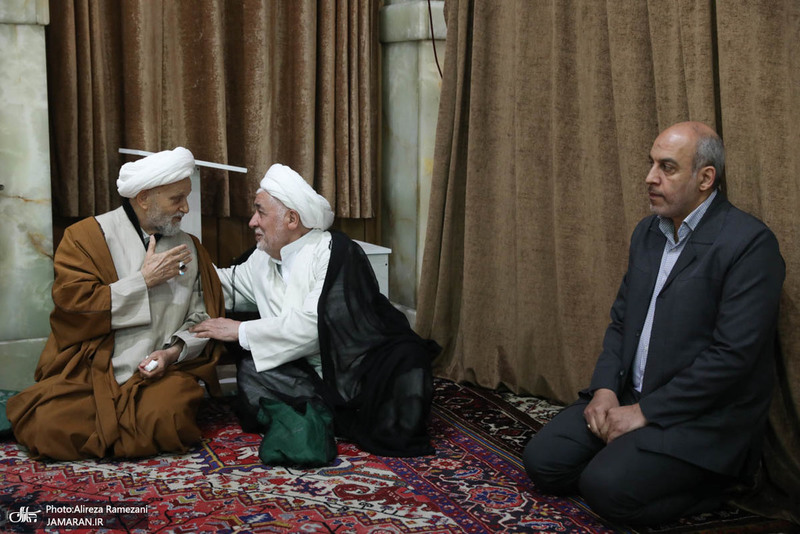 مراسم تشییع مرحوم حجت الاسلام و المسلمین حسینعلی نیری