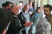 رئیس سازمان بسیج مستضعفین از مناطق سیل زده خرم‌آباد بازدید کرد