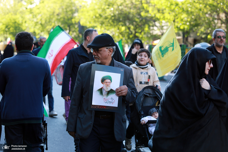 مراسم چهلمین روز شهادت رهبر شهید انقلاب -6