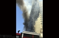 آتش سوزی گشترده در مشهد