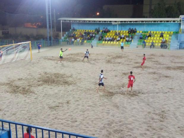 تیم فوتبال ساحلی گلساپوش یزد، شاهین خزر رودسر را شکست داد