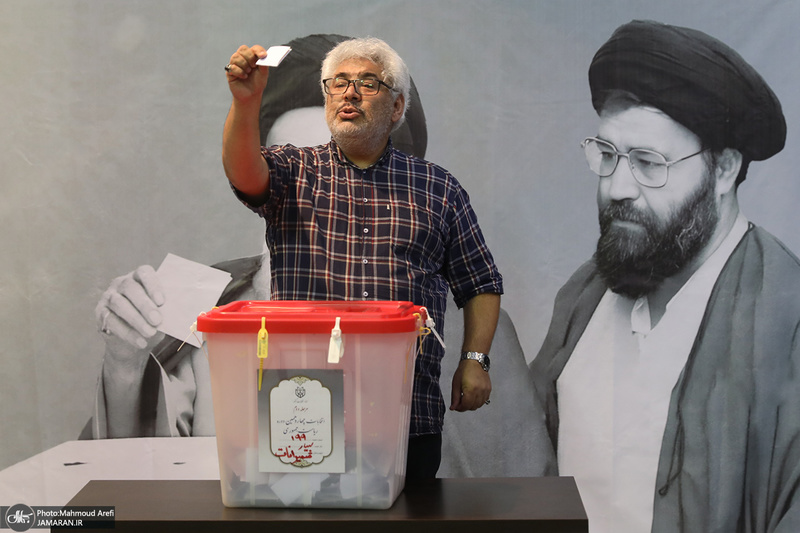 مرحله دوم انتخابات ریاست جمهوری چهاردهم در حسینیه جماران - 7