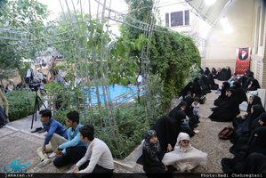 مراسم بزرگداشت حضرت امام(س) در بیت تاریخی بنیانگذار جمهوری اسلامی ایران در قم 