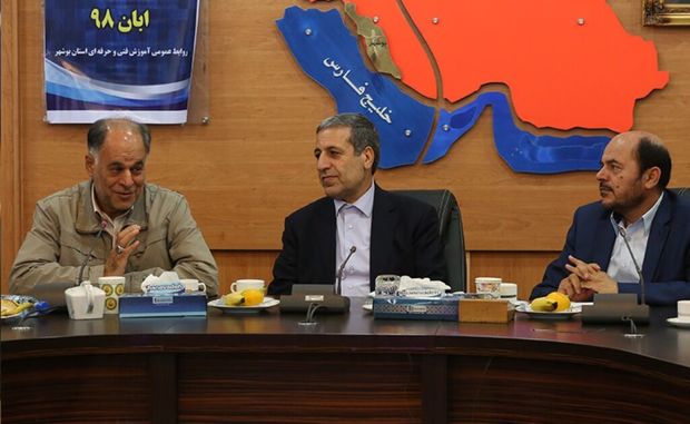 نخستین شورای مهارت استانی با ۲ سال تاخیر در بوشهر برگزار شد