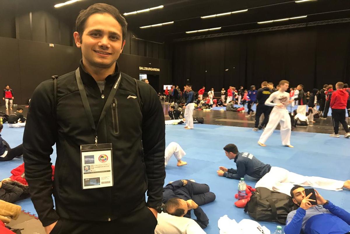 مربی تیم ملی کاراته در امارات کرونا را شکست داد