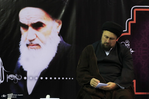 دیدار اعضای شورای مرکزی کانون زندانیان سیاسی مسلمان قبل از انقلاب با سید حسن خمینی