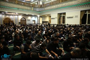 مراسم احیای شب بیست و یکم ماه مبارک رمضان در مسجد جامع جماران