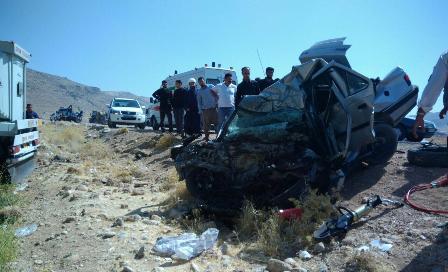 2 کشته در حوادث رانندگی چهارمحال و بختیاری